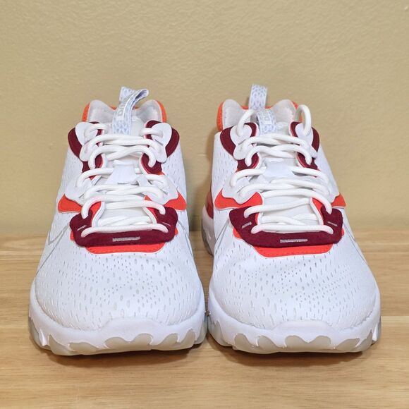Nike React Vision Running Shoes White Grey Red DM2828-100 Men\'s Size 8.5 main image 6